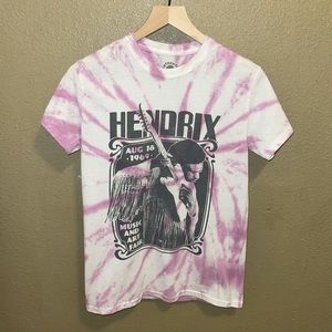 Unisex Tie-Dye Jimi Hendrix Tee